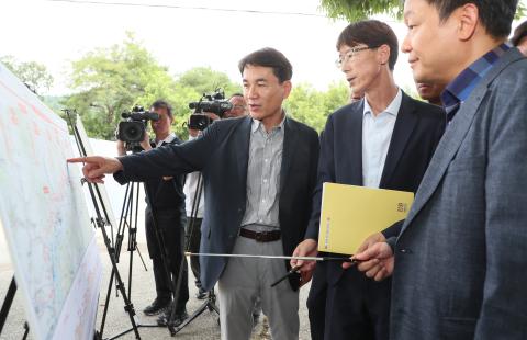 제2경춘국도 사업장 방문